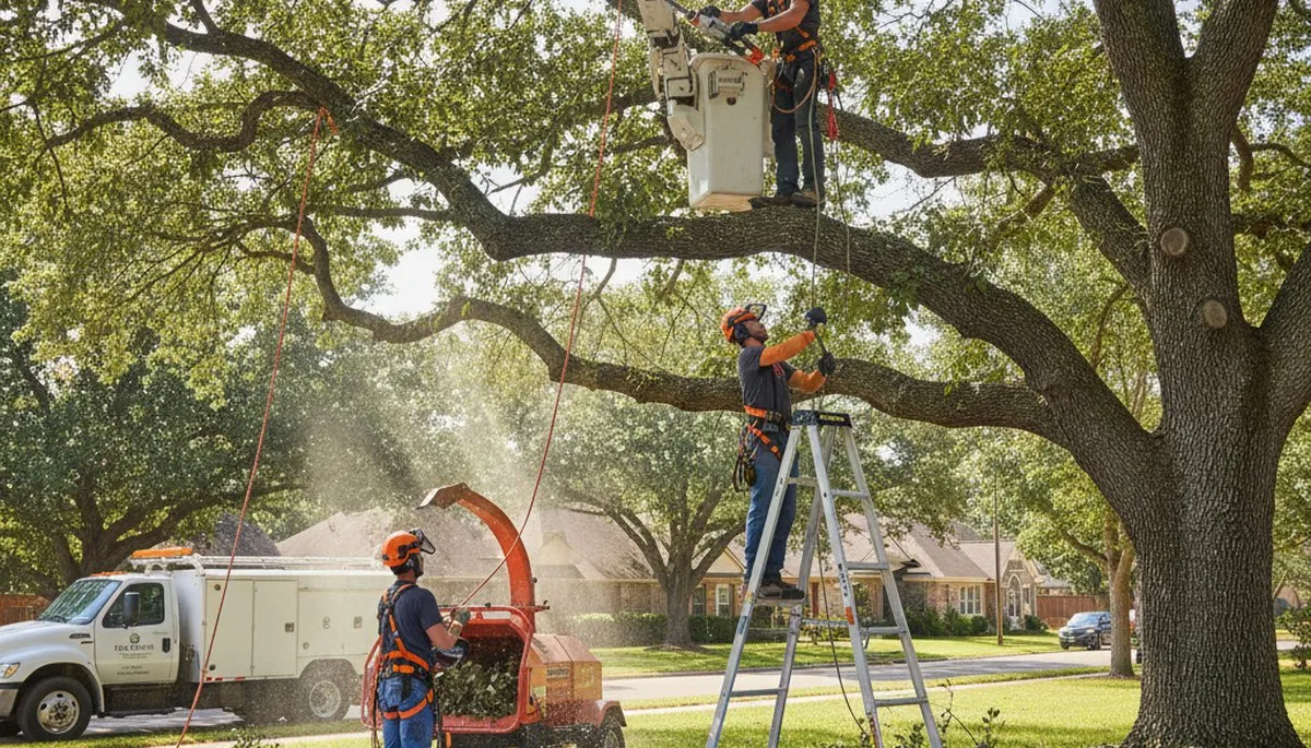 Tree pruning service in Arlington, TX for healthier trees and safer property care